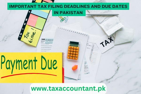 Tax Filing Concept & Payment Due