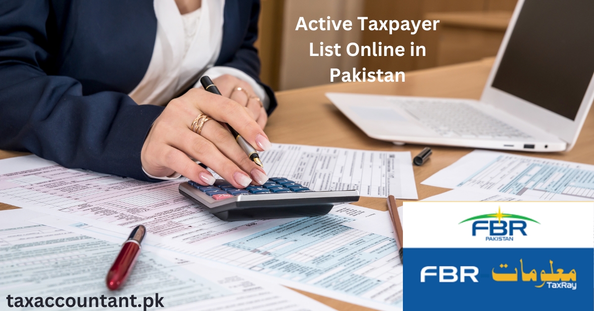 Active Taxpayer List Online in Pakistan