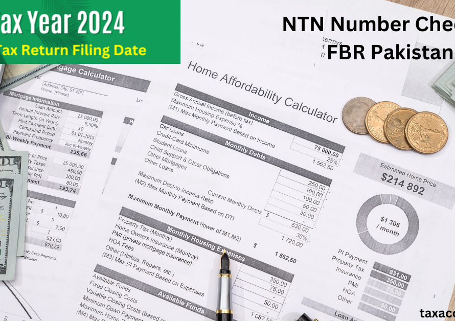 NTN Number Check in FBR Pakistan