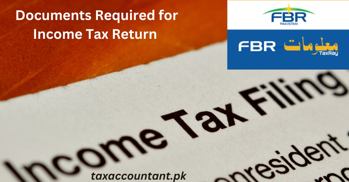 Documents Required for Income Tax Return