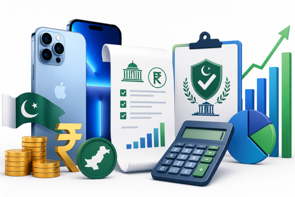 iPhone 13 Pro Max PTA tax calculation in Pakistan