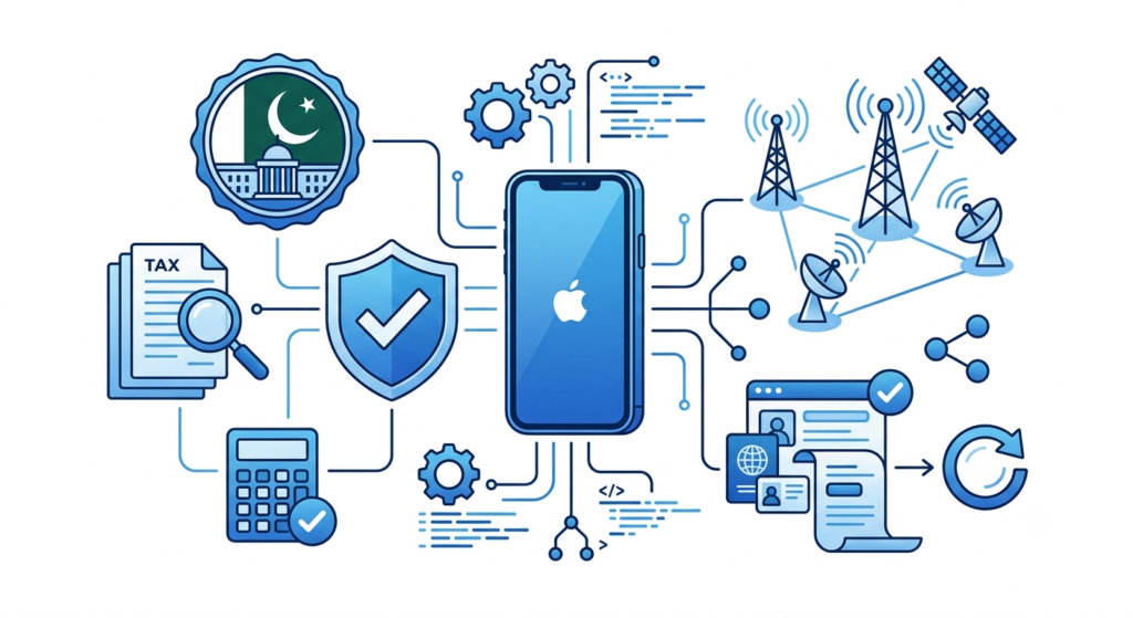 PTA tax registration process for imported smartphones
