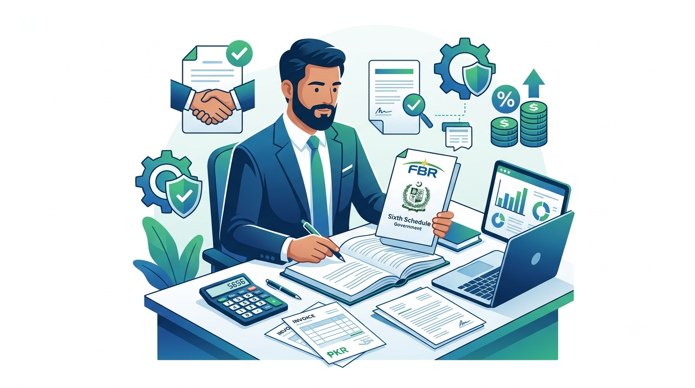 sixth schedule of sales tax​
