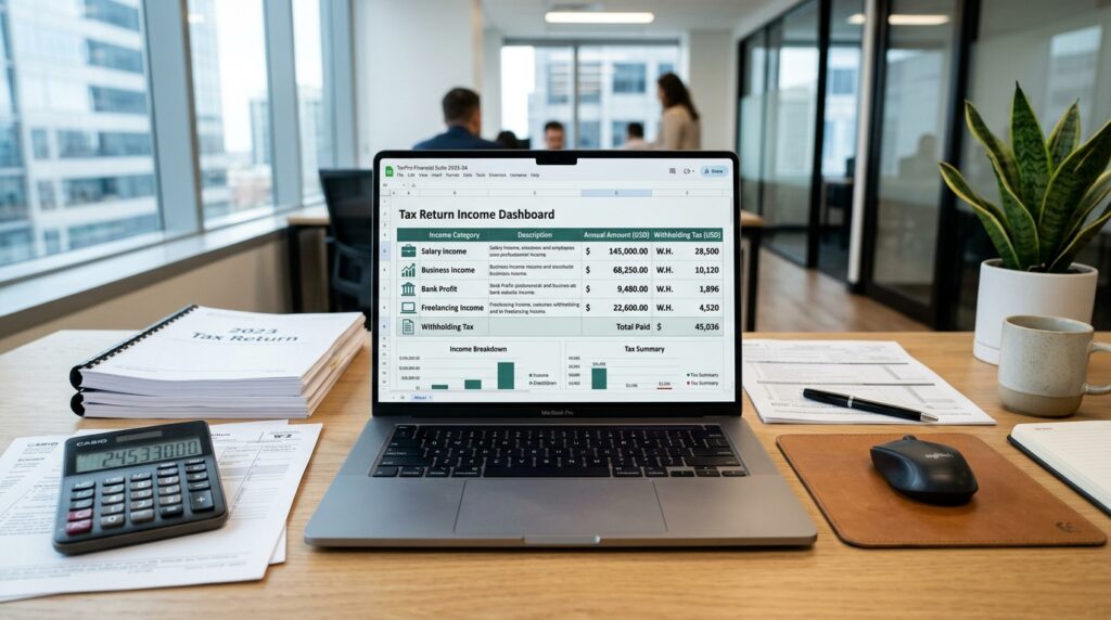 Simple Guide: How to File Income Tax Returns in Pakistan Online (2026) 3 Income sources for tax return filing in Pakistan IRIS system