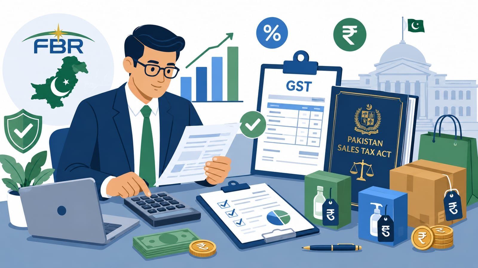 3rd Schedule of Sales Tax in Pakistan explained with GST compliance illustration