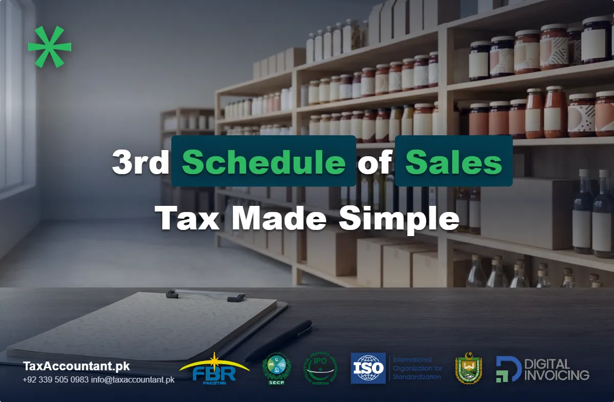 3rd schedule of sales tax pakistan thumbnail