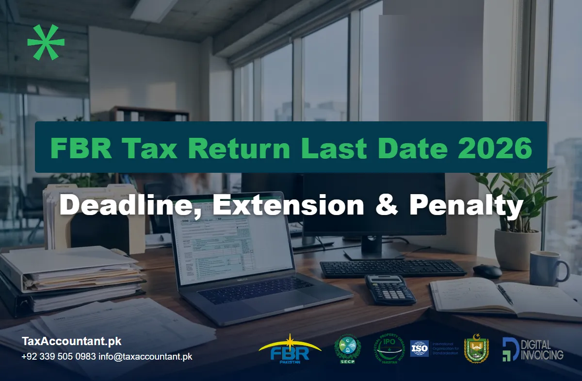 FBR tax return last date 2026 deadline, extension and penalty