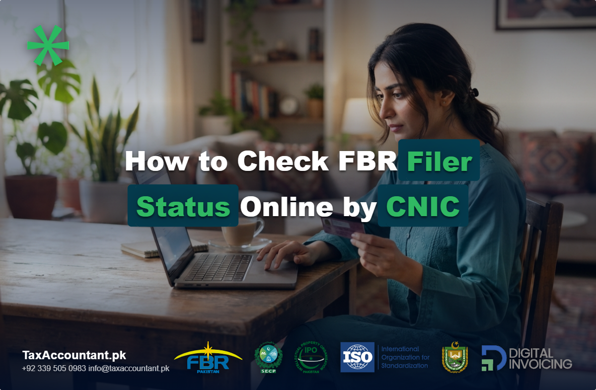 how to check fbr filer status online by cnic