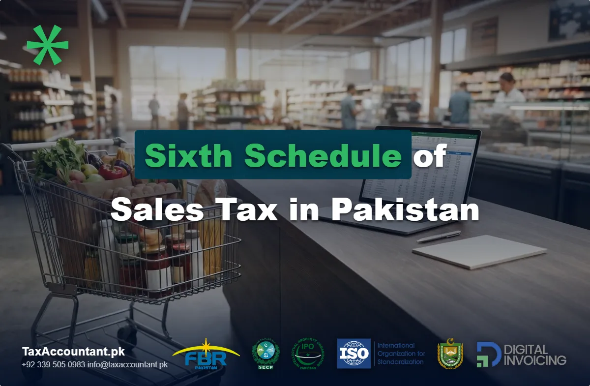 sixth schedule of sales tax pakistan thumbnail