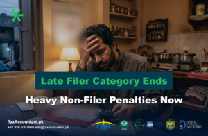 Tax & Business Compliance Services in Pakistan | Income Tax, NTN & Company Registration 11 Stressed Pakistani taxpayer with overdue notice as FBR ends the late filer category