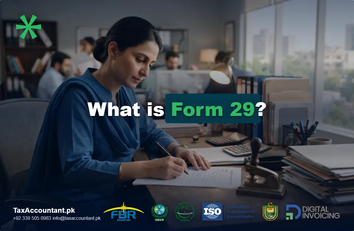 What is form 29
