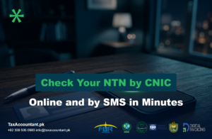 How to check NTN number by CNIC in Pakistan online and by SMS